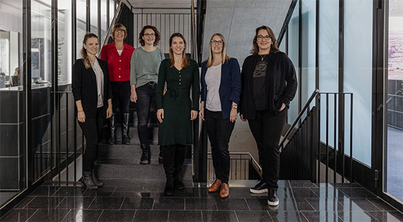 Gruppenfoto des IKM Sekretariat