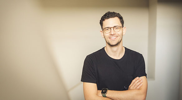  Portrait von Michael Eberle, Dozent WBK UX Strategy and Operations
