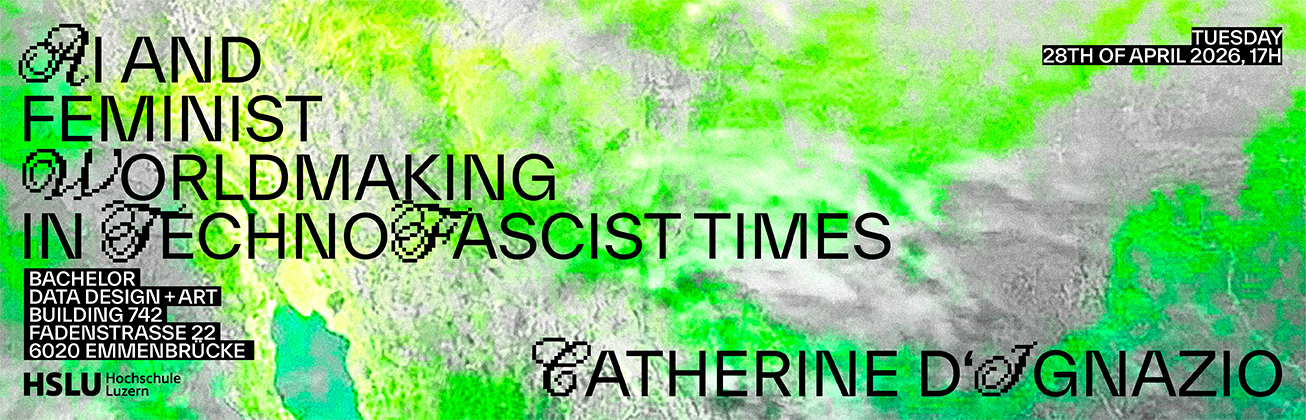 Poster für den DDA-Event Public Lecture.