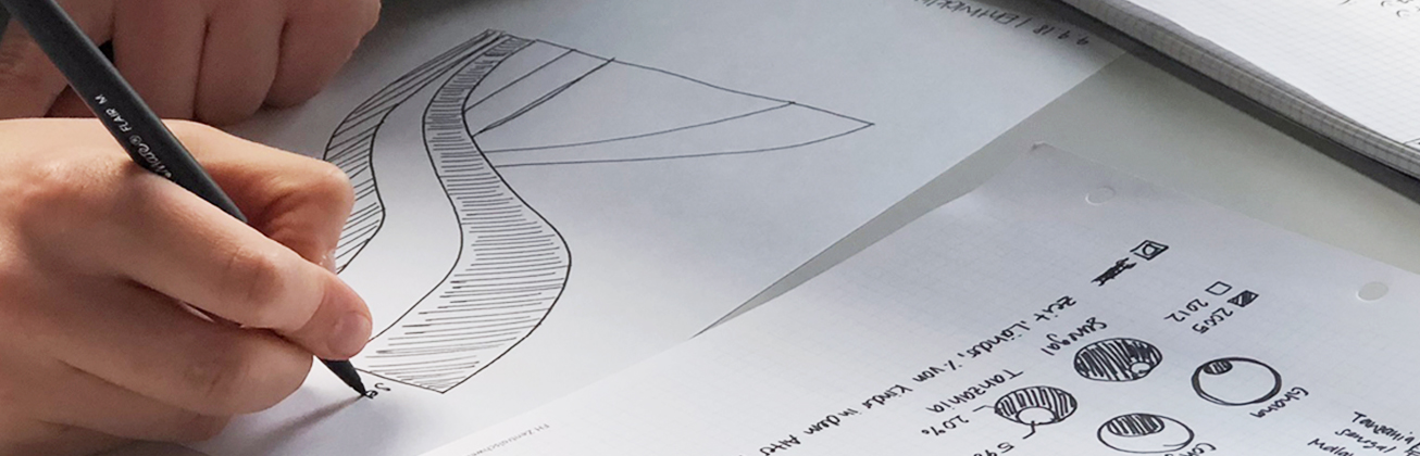 Data Design and Art Skizzen