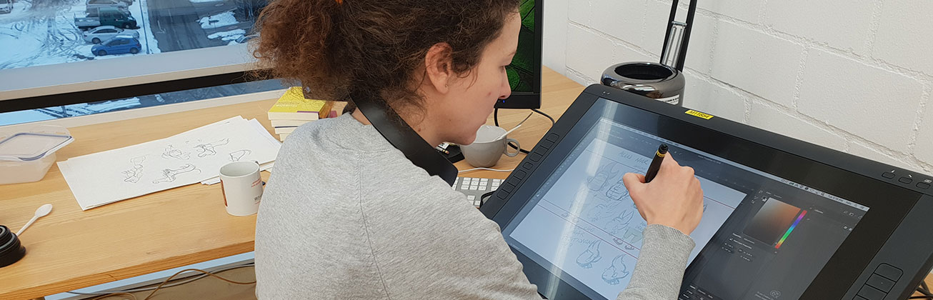 Master Animation Arbeitsplatz