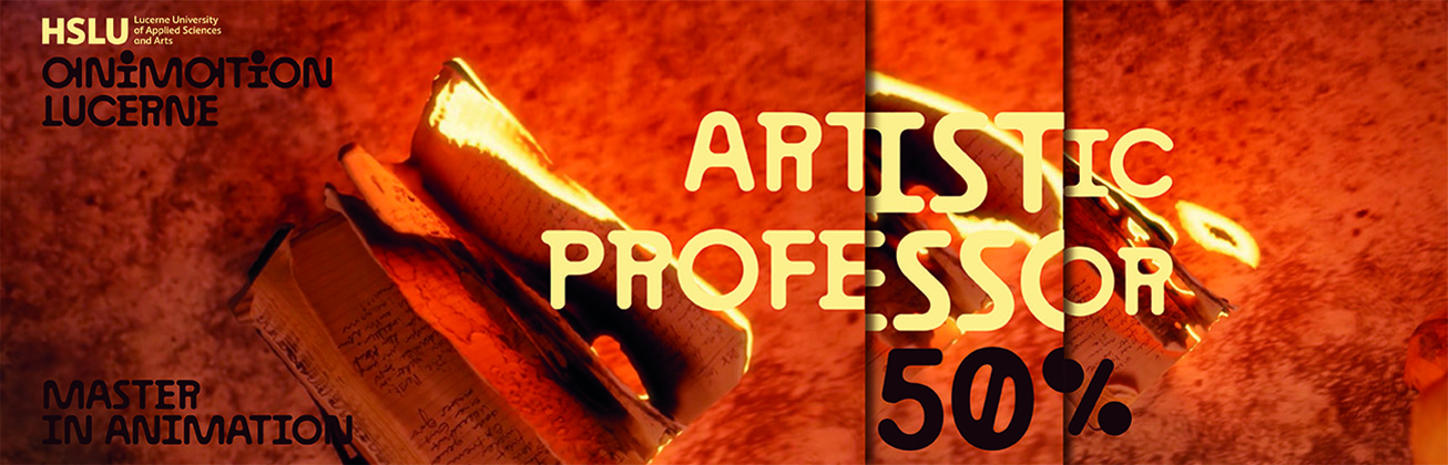 Grafik zur Stellenausschreibung Artistic Professor 50%