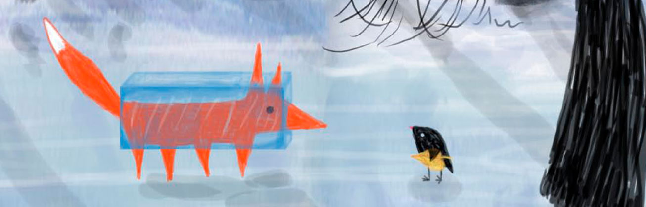 Der kleine Vogel und das Blatt, Animationsfilm von Lena von Döhren, 2012