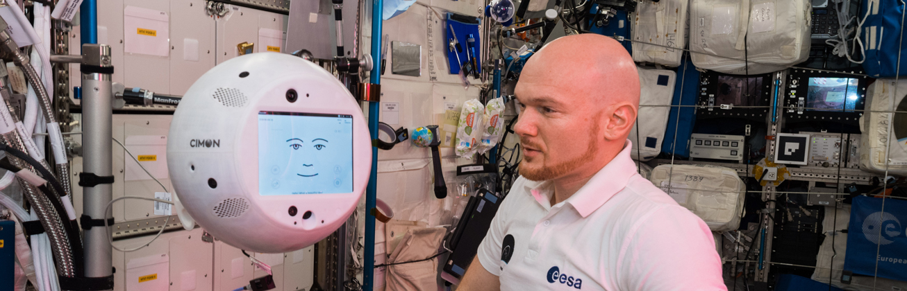 Cimon und Alexander Gerst