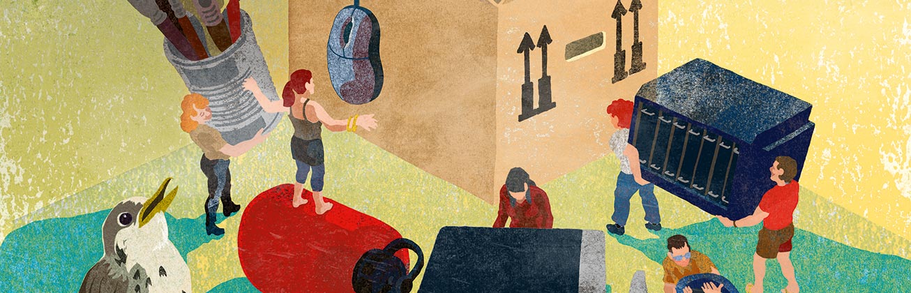 Titelillustration Magazin Hochschule Luzern Juni 2016, Ausgabe 22