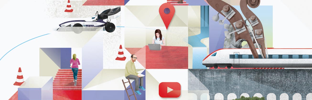 Titelillustration Magazin Hochschule Luzern Oktober 2016, Ausgabe 23