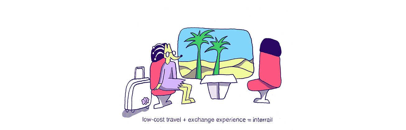 Illustration with text