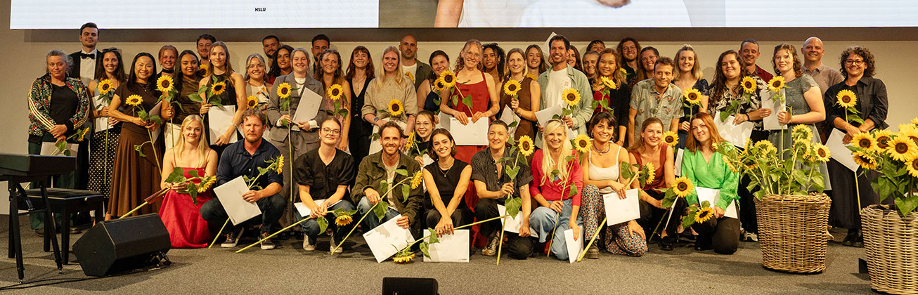 Abschlussklasse Diplomfeier Soziale Arbeit