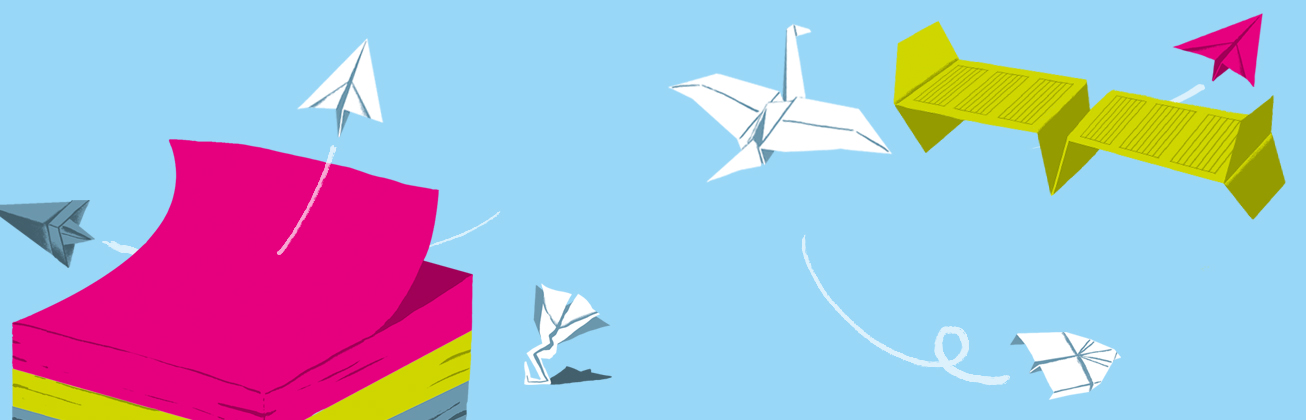 Smart-up Notziblöcke bringen Innovationen zum Fliegen