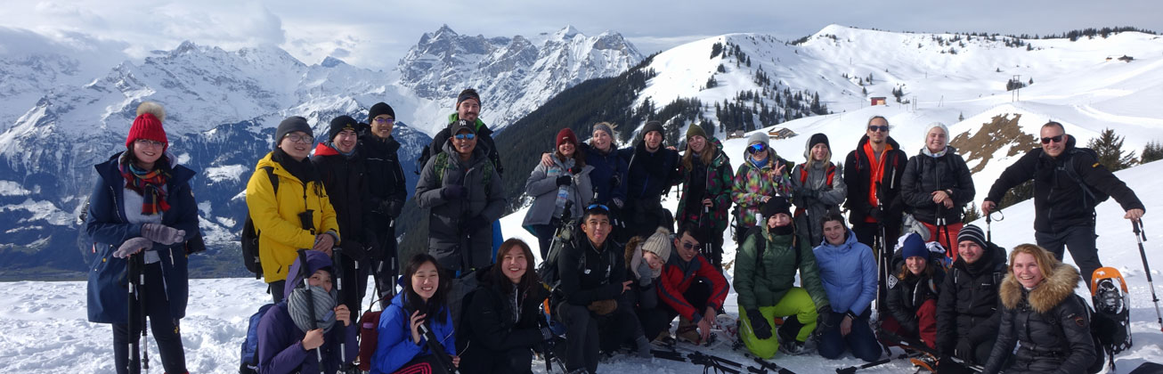 Group Picture in Winter