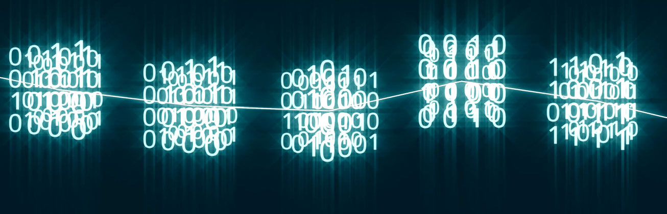 Code-Blöcke der Blockchain