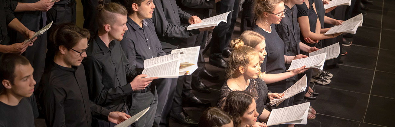 Der Akademiechor der Hochschule Luzern