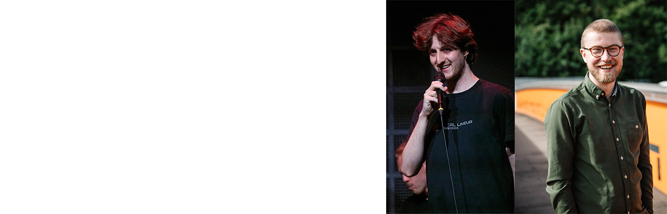 Portraits zwei Studierende