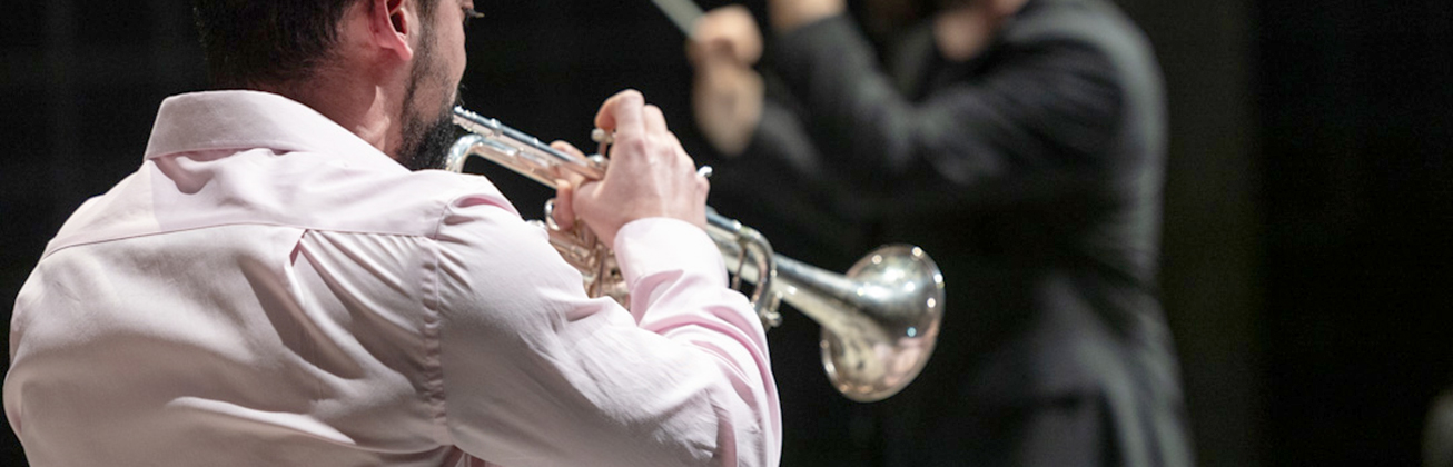 Trompeten- und Dirigier-Student der HSLU Musik