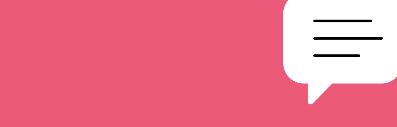 Sprechblase, Signet Blog Soziale Arbeit