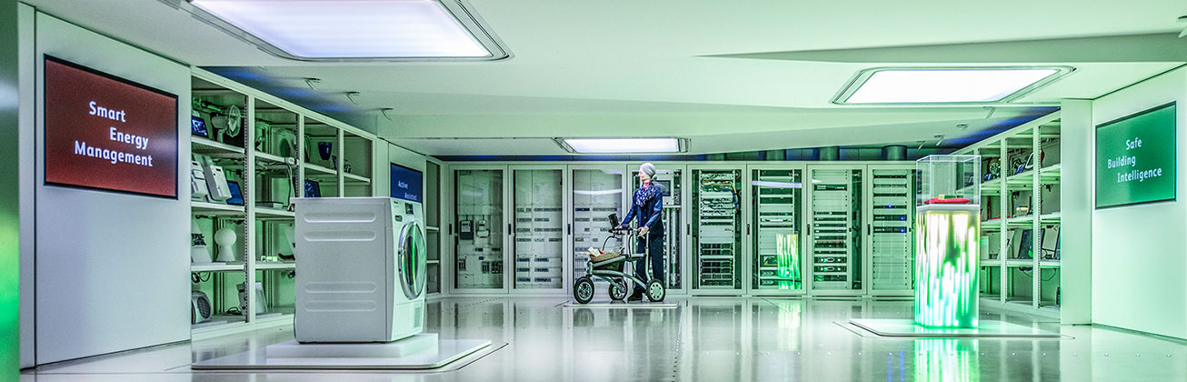 iHomeLab Visitorcenter Innenansicht