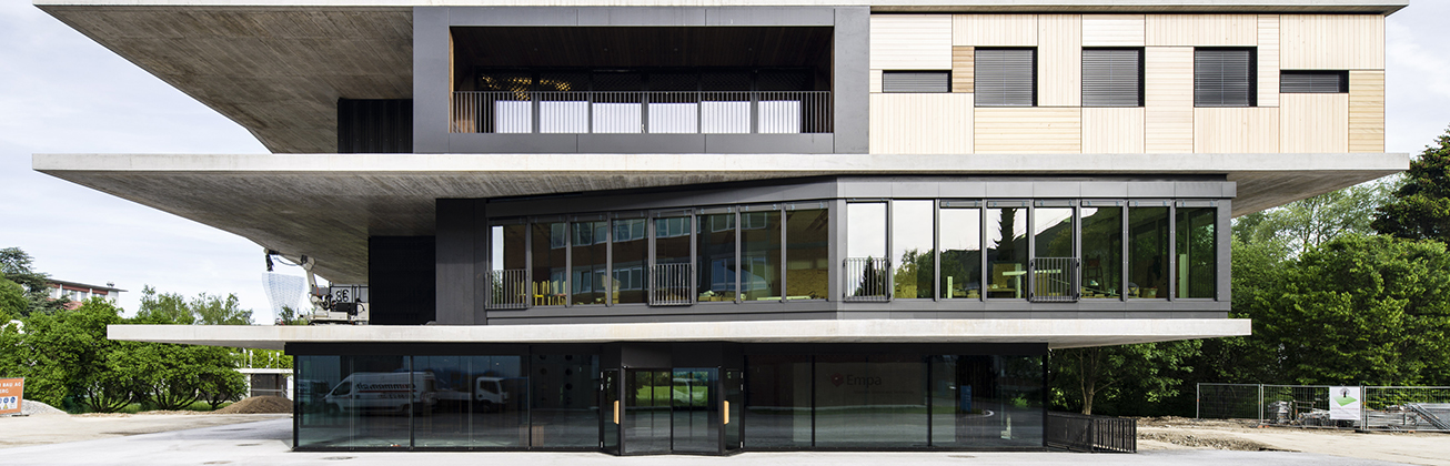 In der Forschungsunit Meet2Create im NEST der Empa, realisiert von der Hochschule Luzern – Technik & Architektur, werden Komponenten und Räume für kreatives und innovatives Arbeiten erforscht.