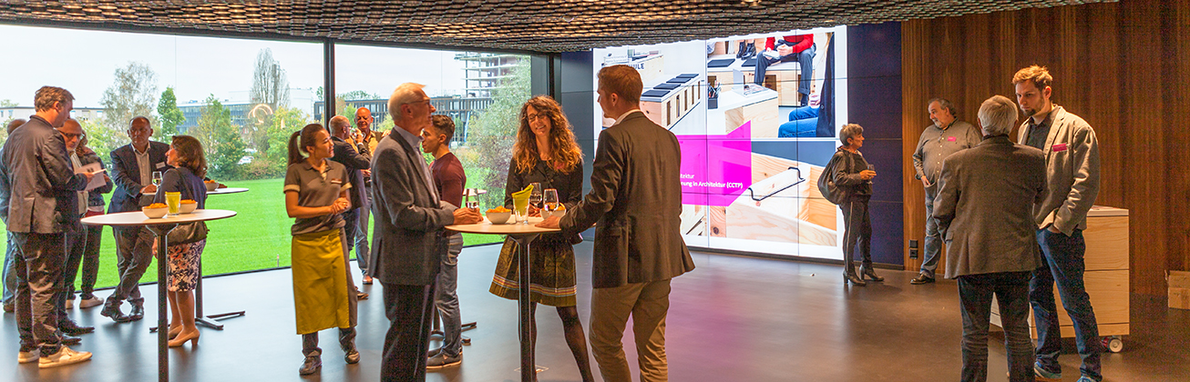 In der Forschungsunit Meet2Create im NEST der Empa, realisiert von der Hochschule Luzern – Technik & Architektur, werden Komponenten und Räume für kreatives und innovatives Arbeiten erforscht.