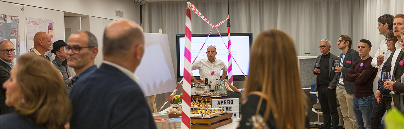 In der Forschungsunit Meet2Create im NEST der Empa, realisiert von der Hochschule Luzern – Technik & Architektur, werden Komponenten und Räume für kreatives und innovatives Arbeiten erforscht.