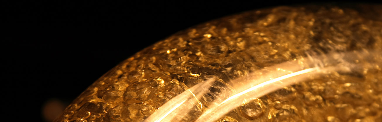 Dieses Bild zeigt das verdampfende Fluid in einer Eindampfanlage.