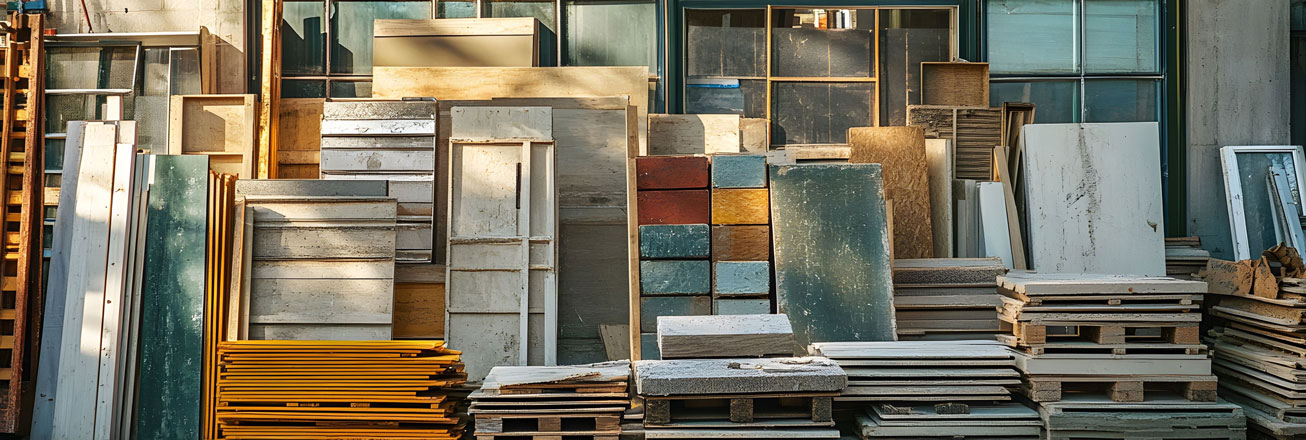 Baumaterialien zur Wiederverwendung
