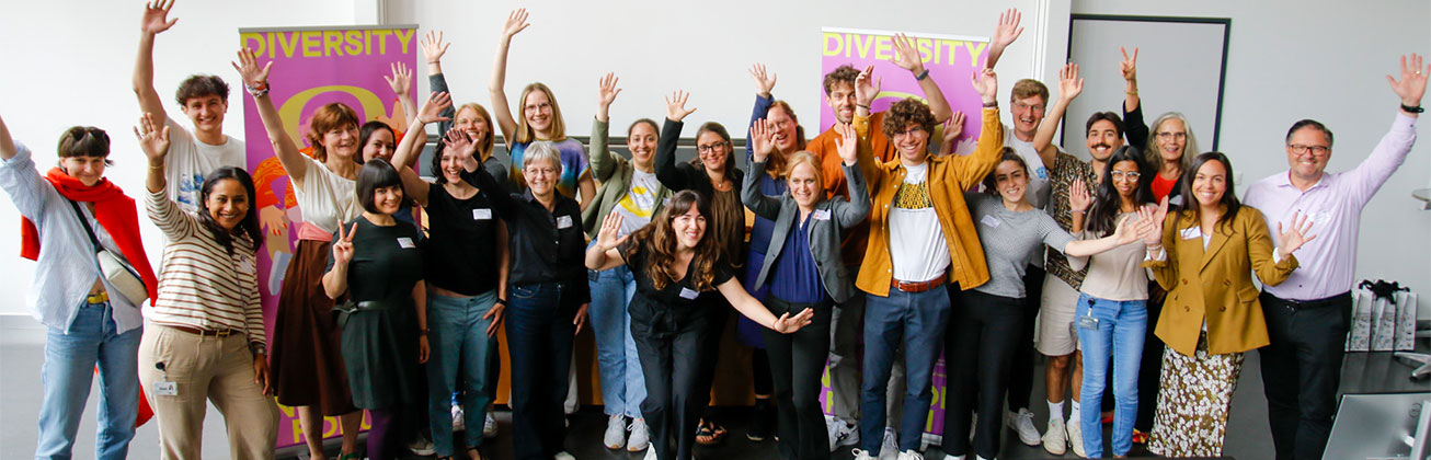 group picture of participants at the Diversity and Inclusion Forum