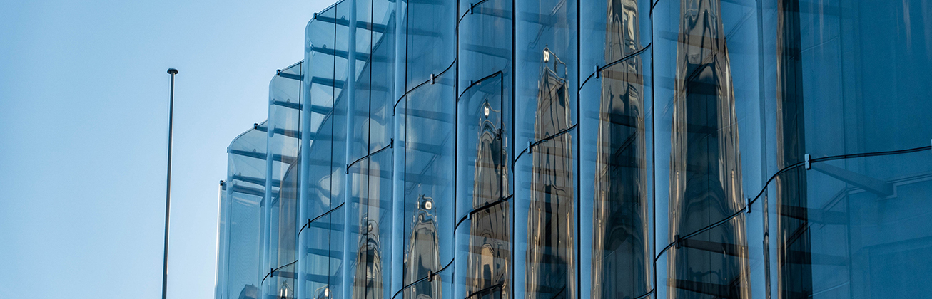 Gebaeudehuelle - Glasbruch