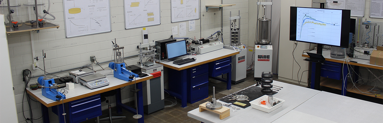 Infrastruktur - Geotechnik-Labor