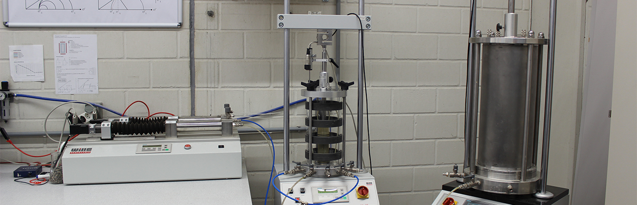 Infrastruktur - Geotechnik-Labor