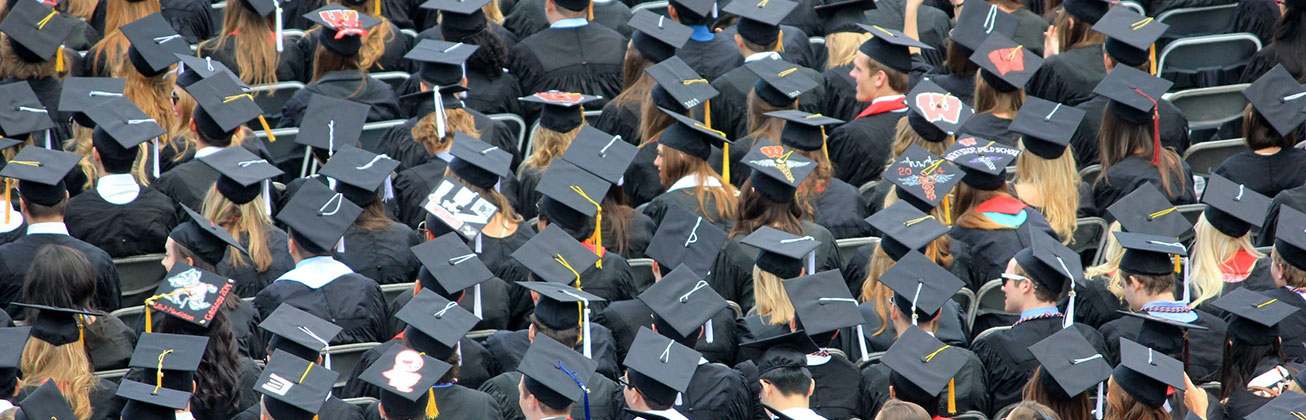 Students at Graduation