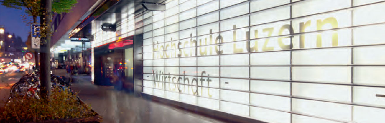 Aussenansicht Hochschule Luzern - Wirtschaft