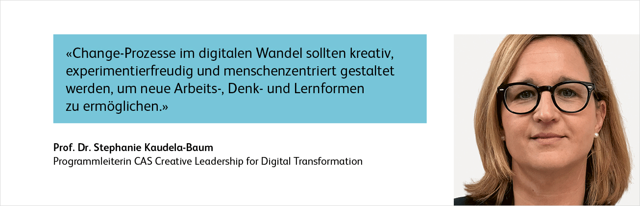 Stephanie Kaudela Baum Dozentin CAS Creative Leadership for Digital Transformation