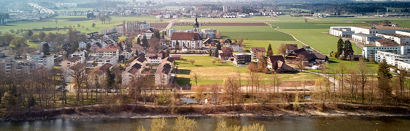 Blick über Rathausen