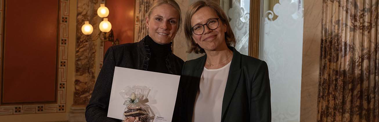 Award 2025 Bild mit Anna Sender