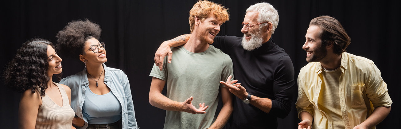 Eine Gruppe macht Improtheater