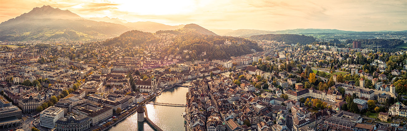 Luzern von oben 