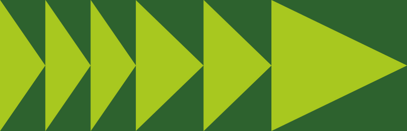 Grafische Pfeile grün