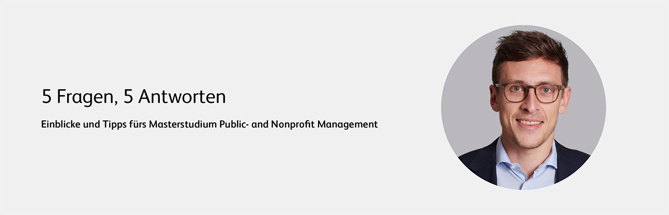 Stefan Righini gibt Tipps zum Masterstudium