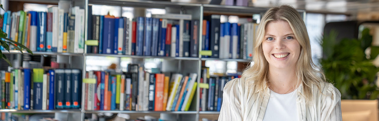 Michelle Koch, Absolventin des MSc in Applied Information and Data Science an der Hochschule Luzern