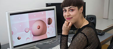 Mediale Installation von Anne-Sophie Mlamali