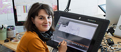 «Lachfalten» von Patricia Wenger