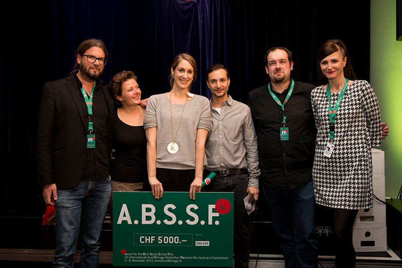 Preisträgerinnen Claudia Wirth und Julia Munz und Jury