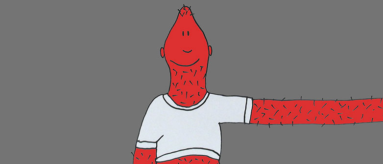 Gestalterischer Vorkurs Luzern, Bildwurf-Clip «PUR» von Aline Schoch, Hochschule Luzern – Design & Kunst