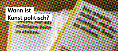 When is art political?