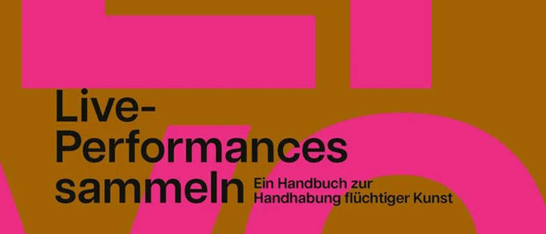 Cover der Publikation Live-Performances sammeln
