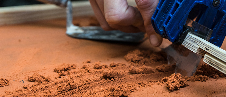 Experiment in der Werkstatt