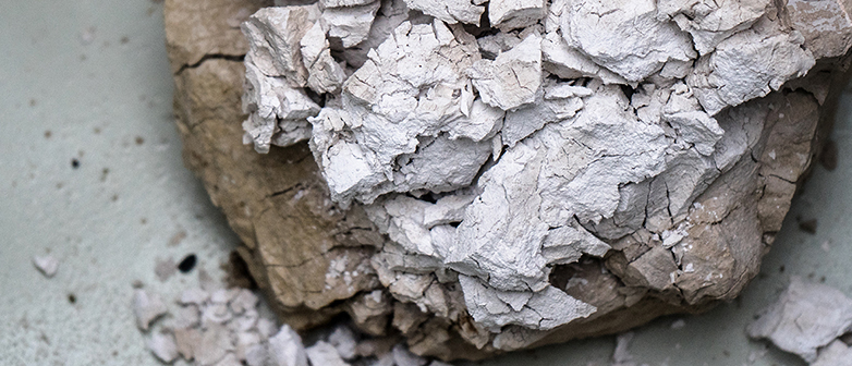 Abbild eines Gesteinbrockens