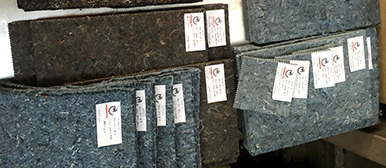 Forschungsprojekt TexCycle: Materialmuster