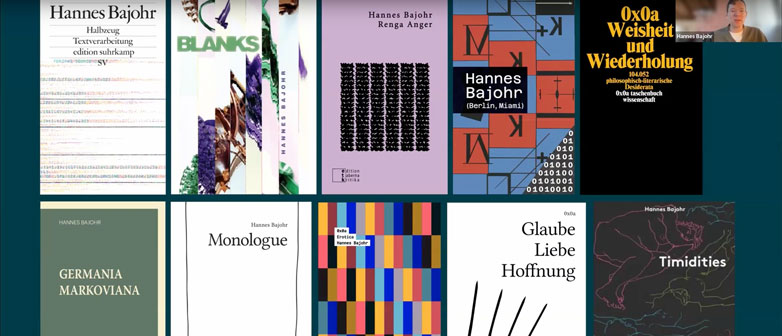 Talk with Hannes Bajohr