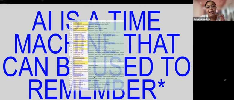 Talk with Linda Dounia Rebeiz 